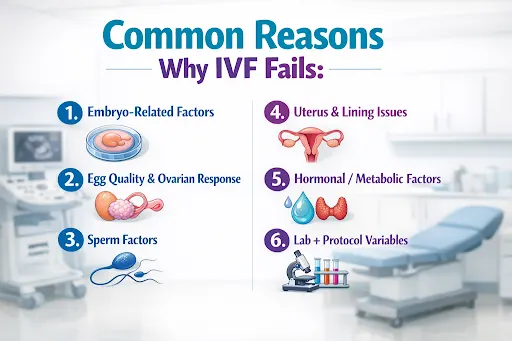 options after failed IVF cycle